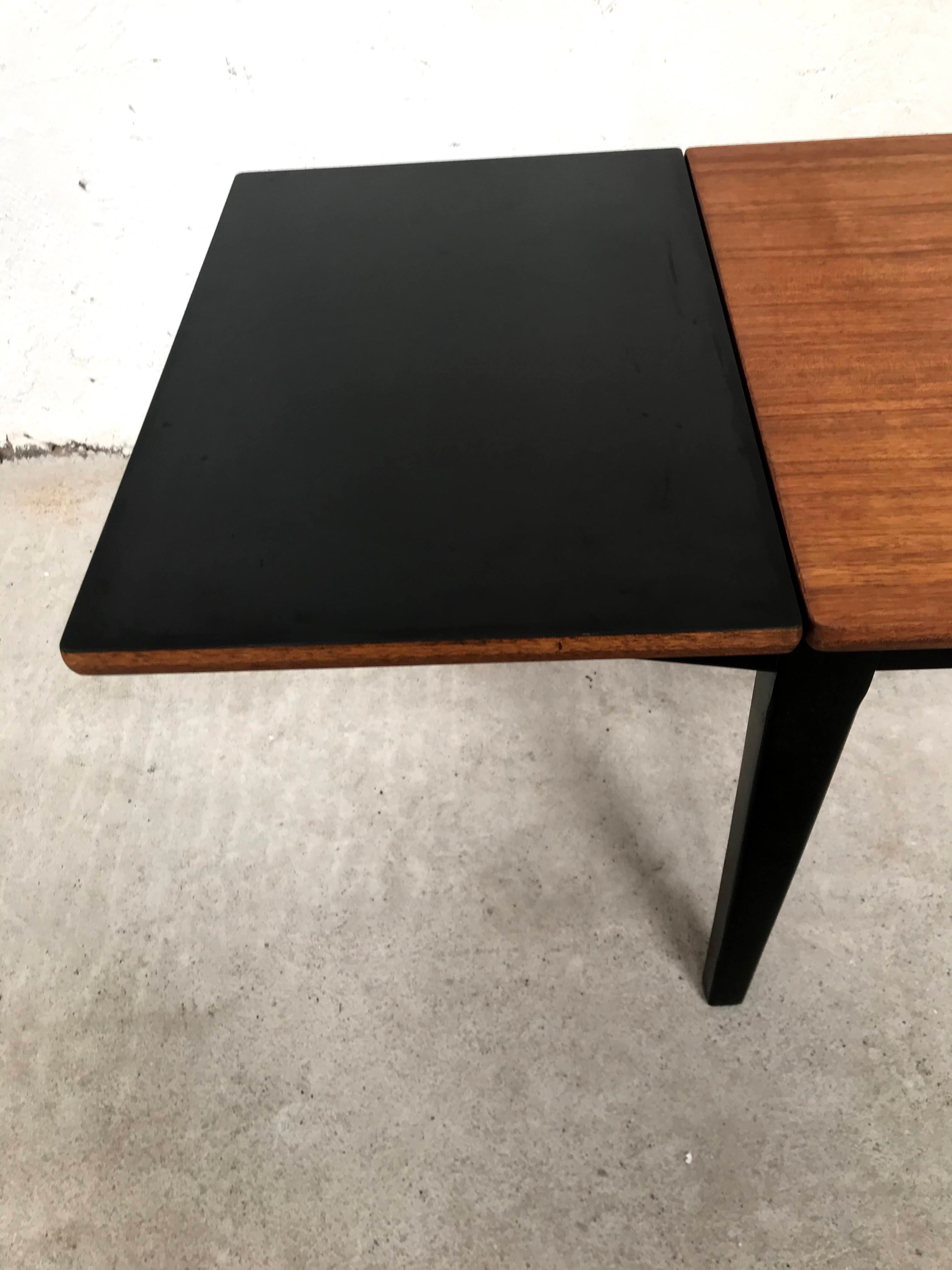 Coffee table with Nathan Quality 60s extension