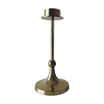 Golden brass candle door