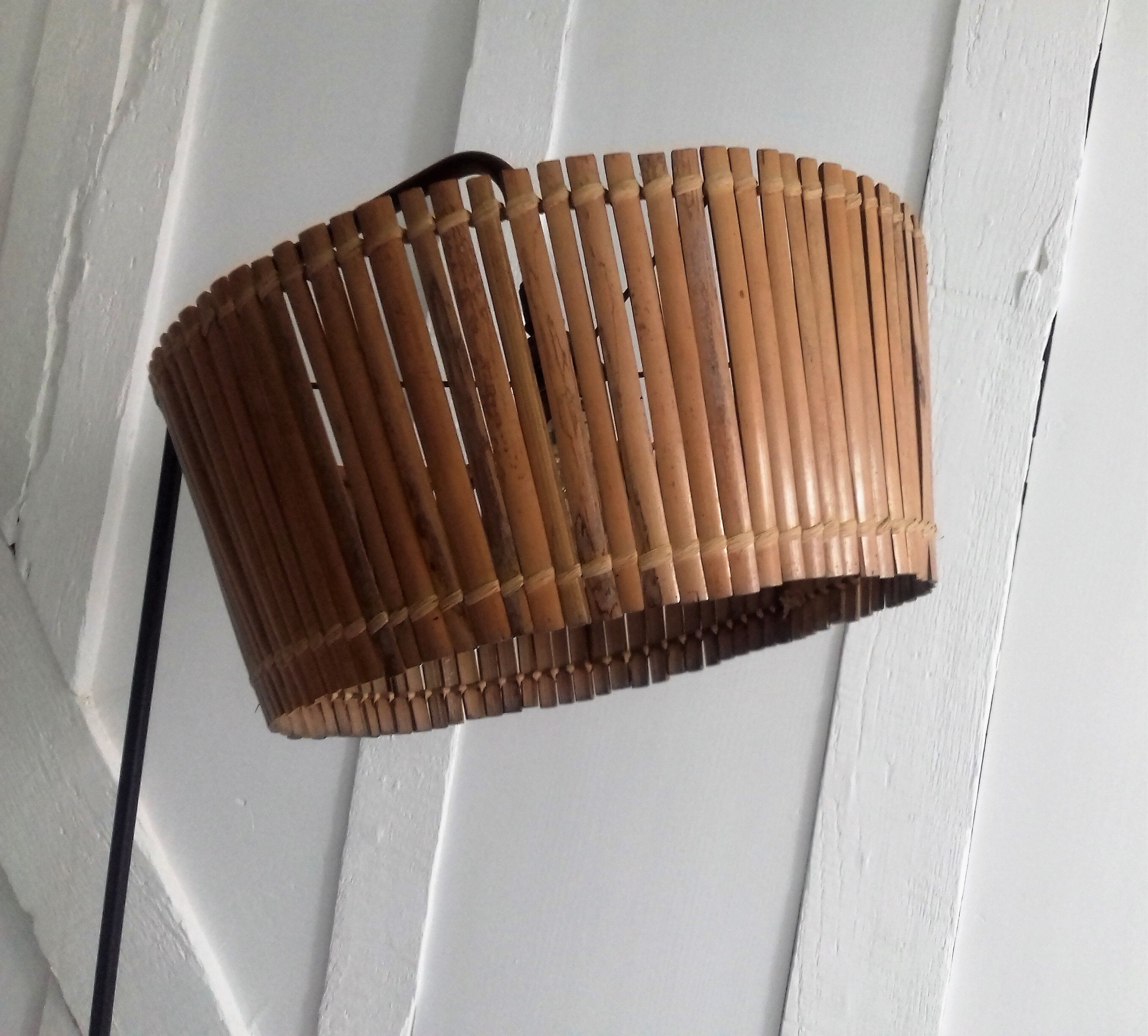 Tripod floor lamp from the 1950s