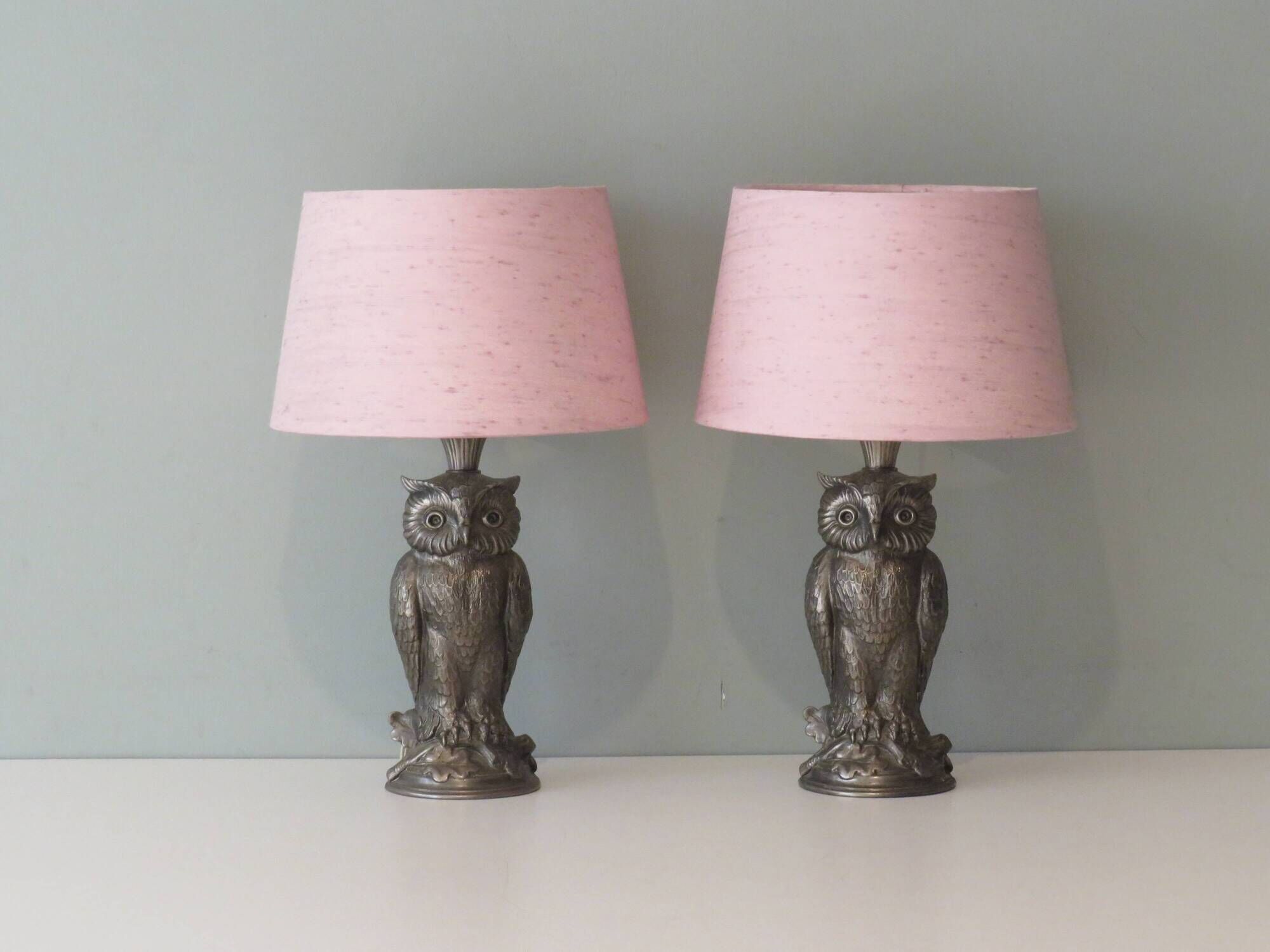 Owl lamp by Loevsky and Loevsky USA 1960s