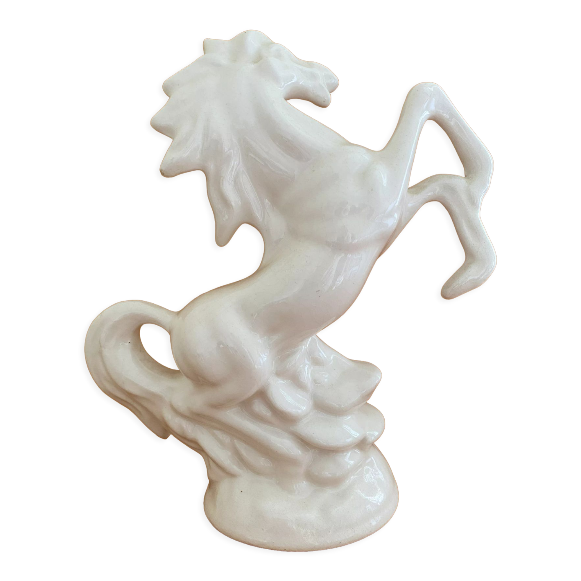 Horse art deco ceramic