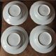 Set of 4 Czechoslovakian soup plates