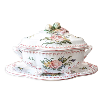 Vintage tureen Lallier de Moustiers