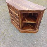 Exotic wood chest of drawers