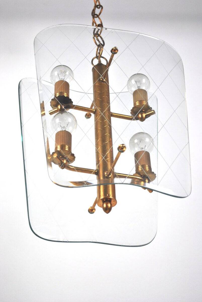 Vintage ceiling lamp, 1940s