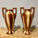 Paire de vases louis gueulle