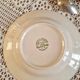 10 assiettes creuses, terre de fer, Italie