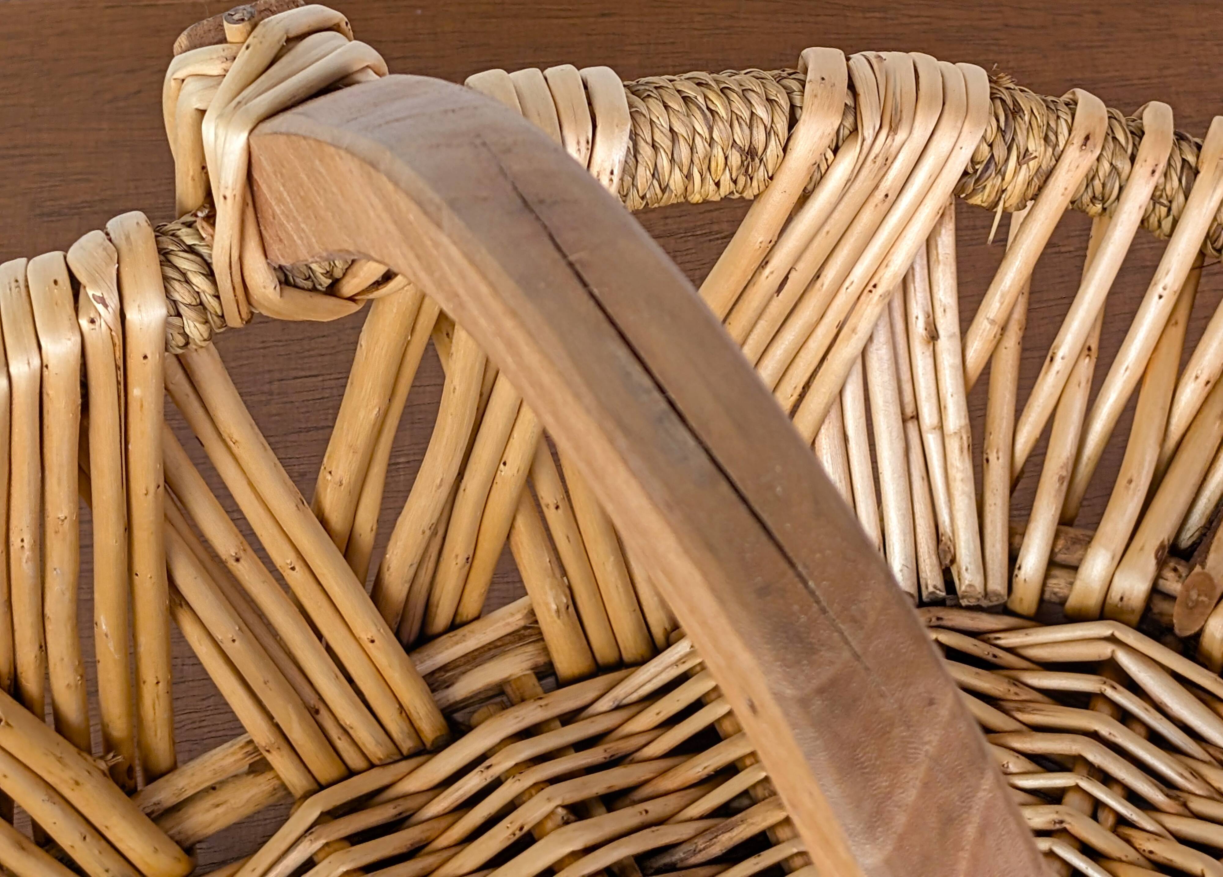 Panière en osier
