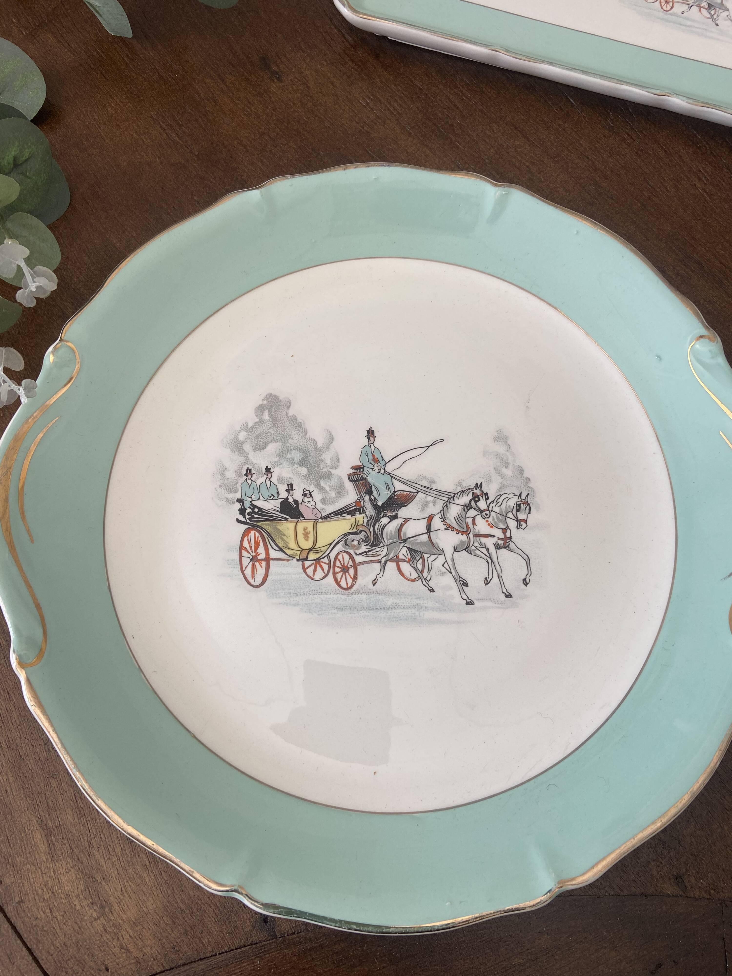 Set of 2 dishes "Bois de Boulogne" St Amand