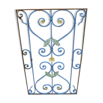 Old cast iron grid