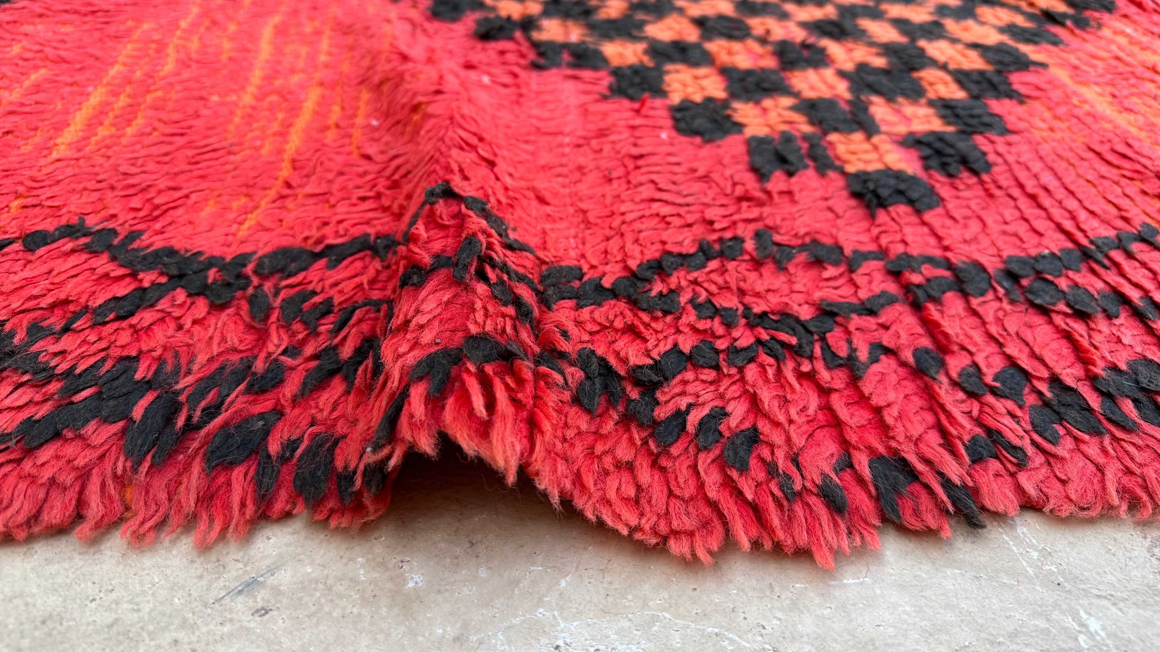 Moroccan carpet - 132 x 387 cm
