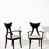 Winged Italian Armchair by Pietro Constantini 1980s