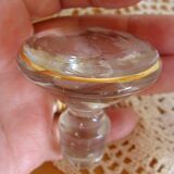 Art Deco Frosted Glass Liqueur Decanter