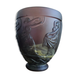 Art Nouveau vase signed Georges de Feure by Daum