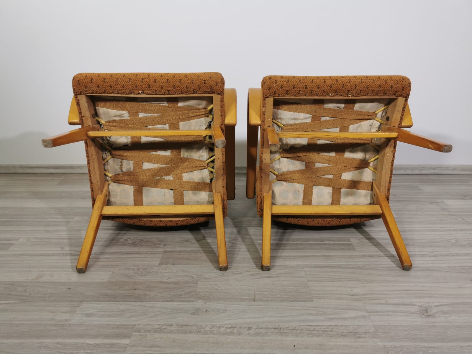 Vintage Armchairs by Jaroslav Smidek, 1960s, Set of 2