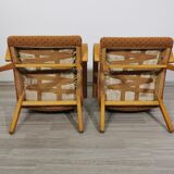 Vintage Armchairs by Jaroslav Smidek, 1960s, Set of 2