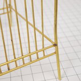 Gold brass vinyl holder