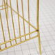 Gold brass vinyl holder