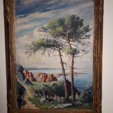 antique marine painting