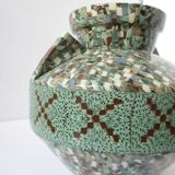 Vase at the ancient workshop Gerbino 1975 Vallauris