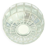 Mid Century Glass Ceiling Light From Limburg, Germany, 1960s/1970s