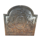 Fireplace plate
