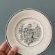 Lot de 12 petites assiettes Digoin Sarreguemines, « Les Mois »