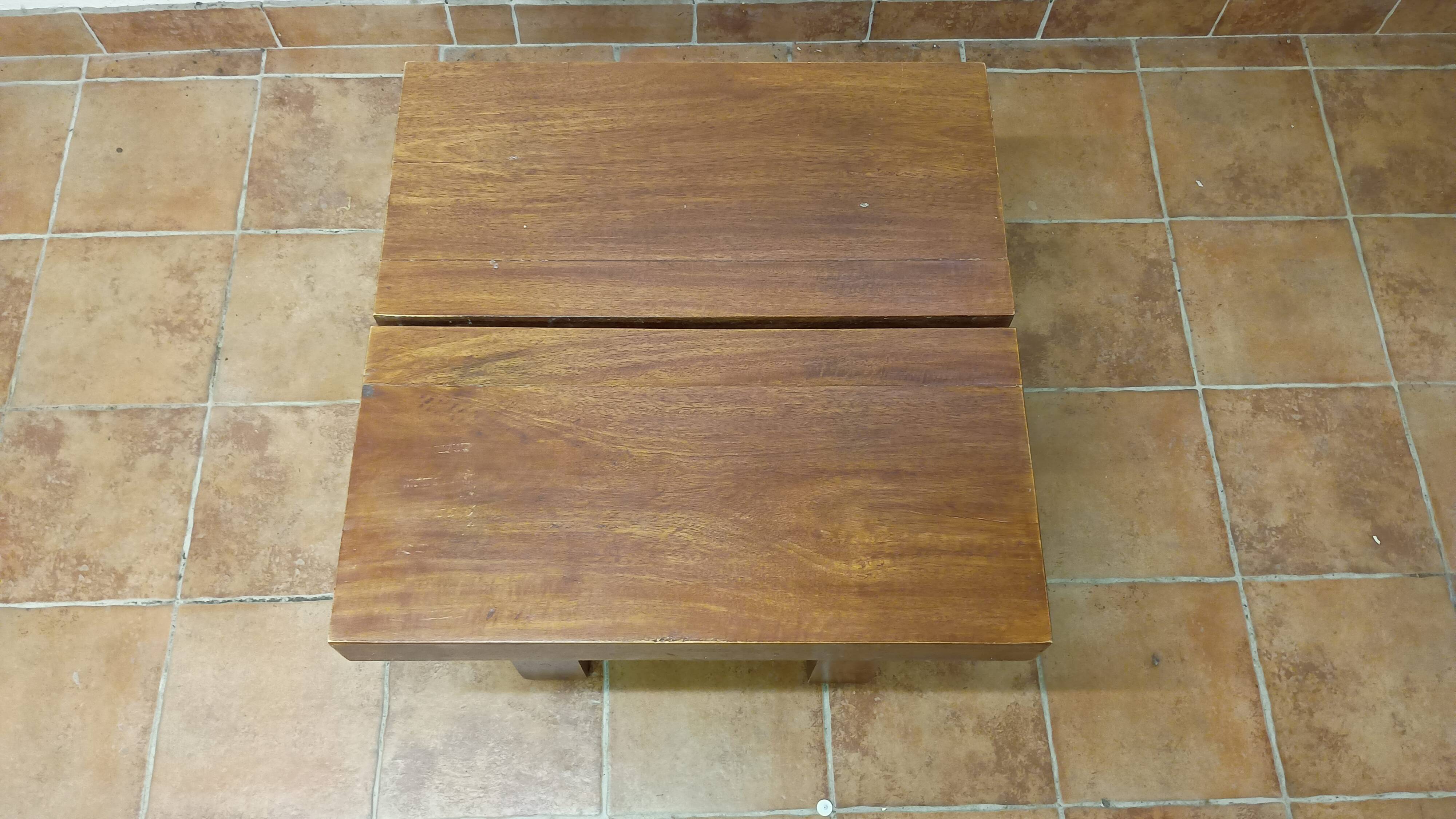 Brustaliste solid wood side table