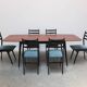 Extendable dining table by Alfred Hendrickx for Belform, 1950s