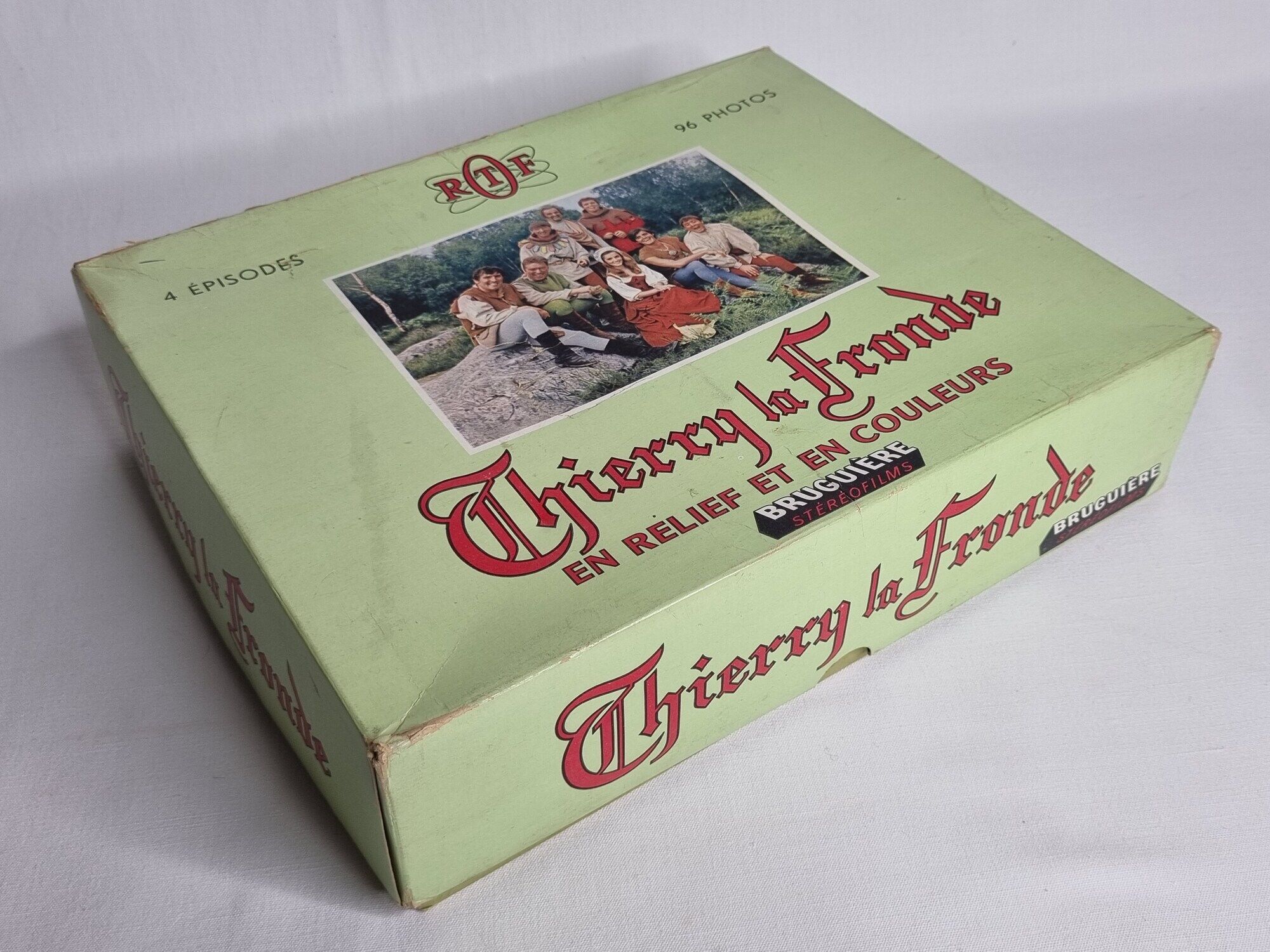 Box set "Thierry La Fronde" published by the ORTF, 60s