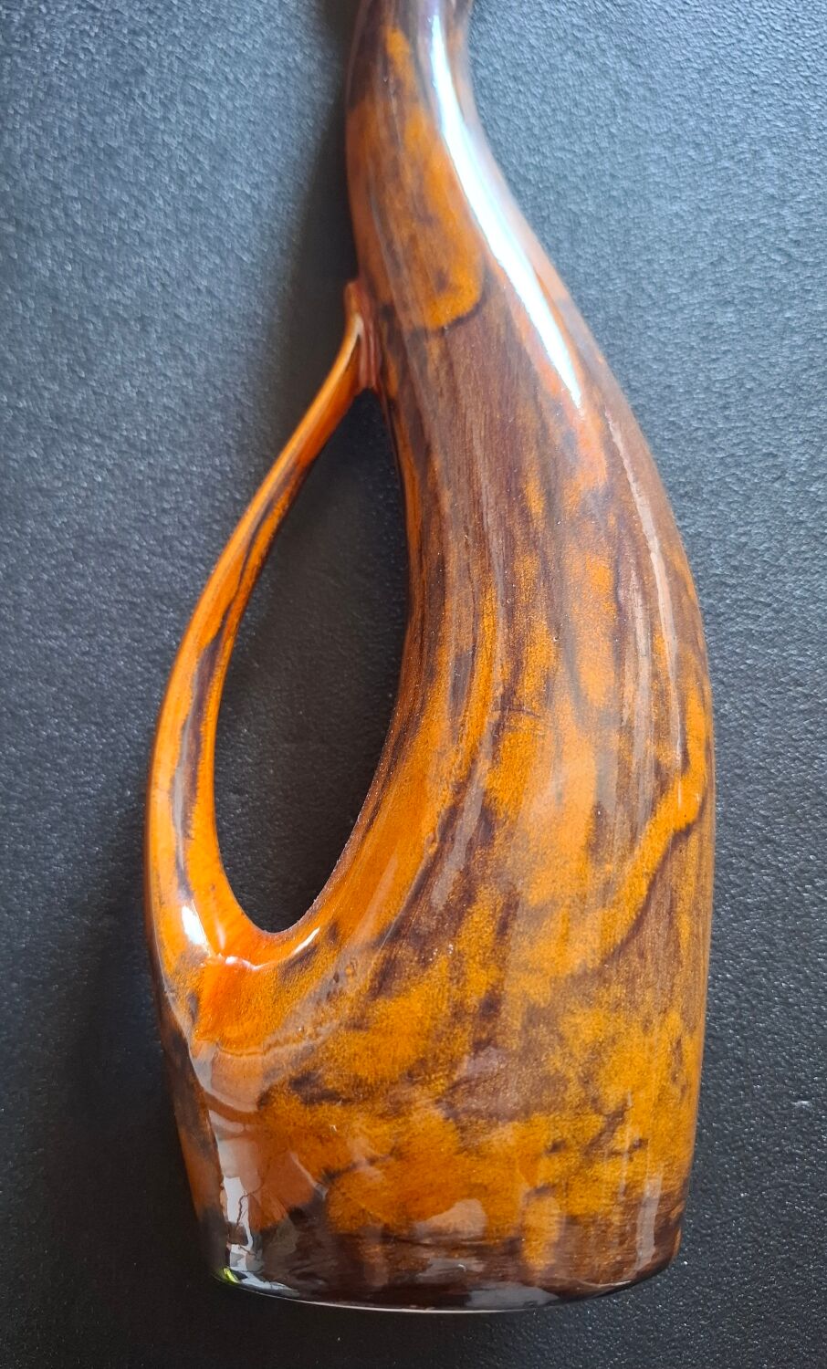 Vintage ceramic goat carafe