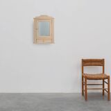 French wood and mirror Art Deco Shaving Cabinet, 1930s