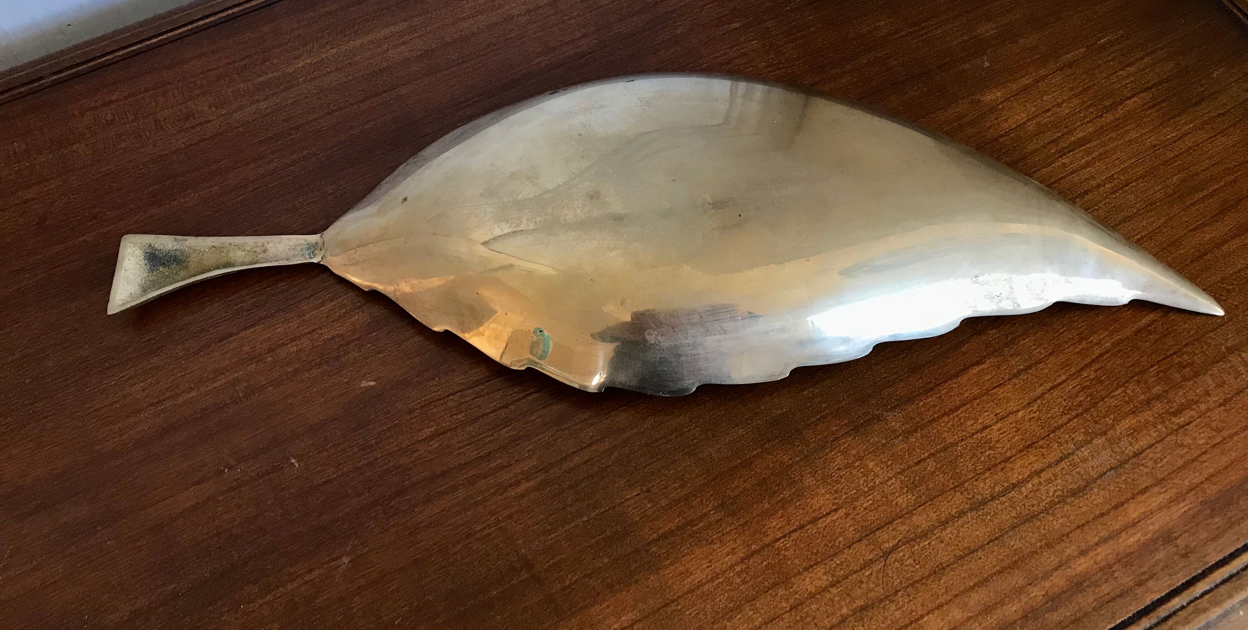 Vintage brass pocket