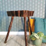 Brutalist tripod stool