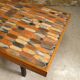 stoneware dining table, 1970