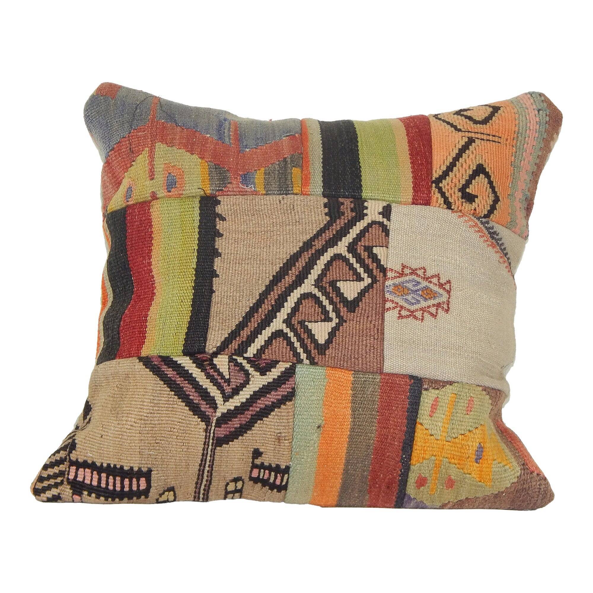 Vintage kilim cushion cover 51x51 cm