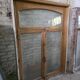 Pair of solid oak windows from the early 20th century.