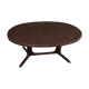 Table de repas ovale design scandinave