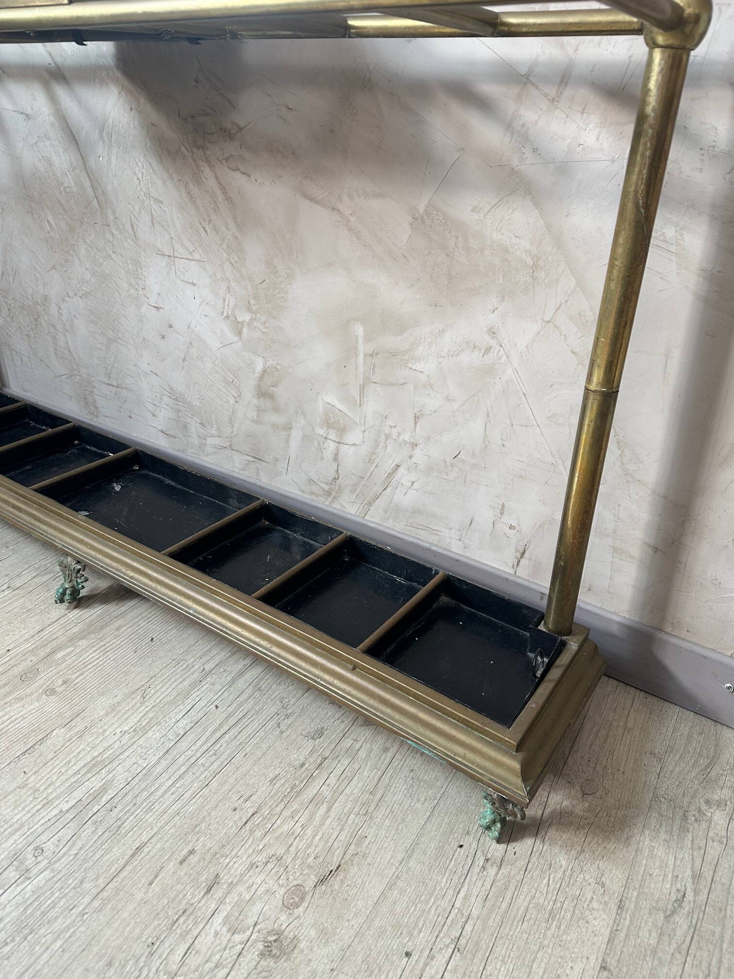 Grande patère 1900 en laiton