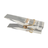 Vintage paperweight plexiglass clamp