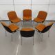 Ensemble de 6 chaises Comforto vintage