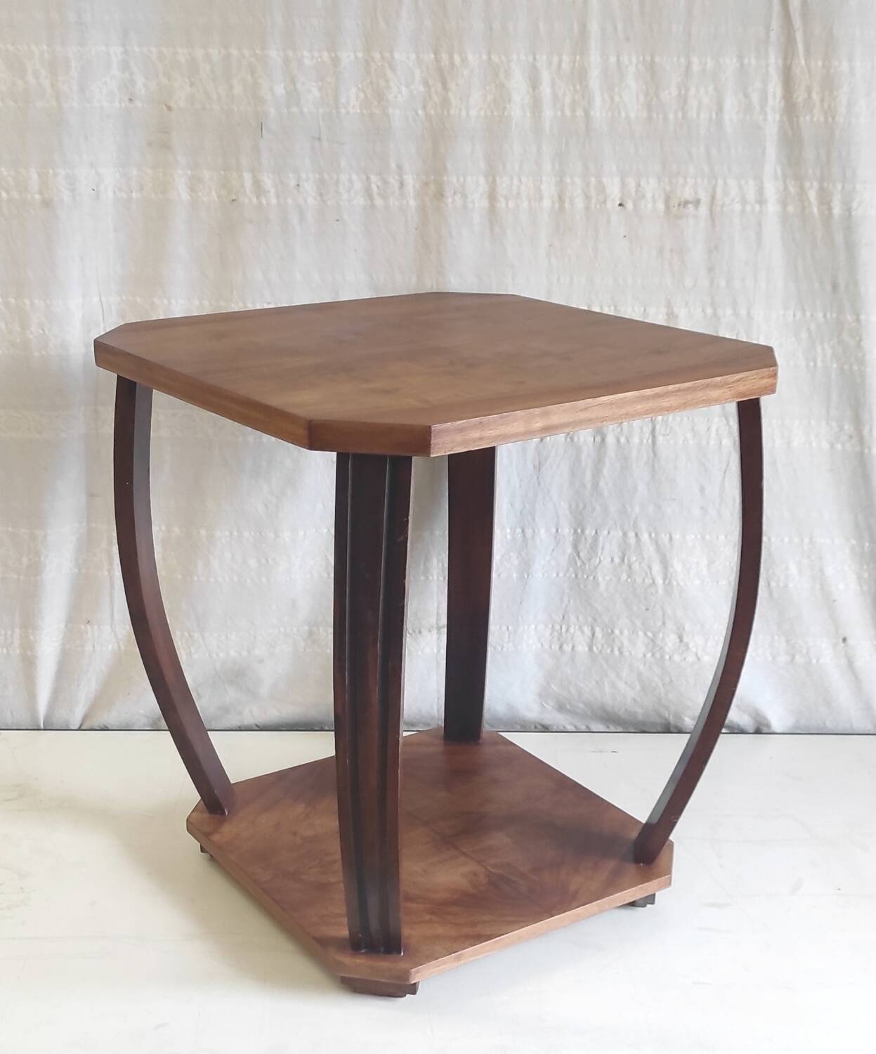 Arts Deco style coffee table in solid wood - mid. 20th century