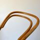 Baumann bistro chair in bent wood and blond wood canning 40s-50s