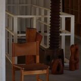 20th century, set of 4 "Kotka" dining chairs by Tomas Jelinek for IKEA, 1980s