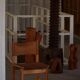 20th century, set of 4 "Kotka" dining chairs by Tomas Jelinek for IKEA, 1980s