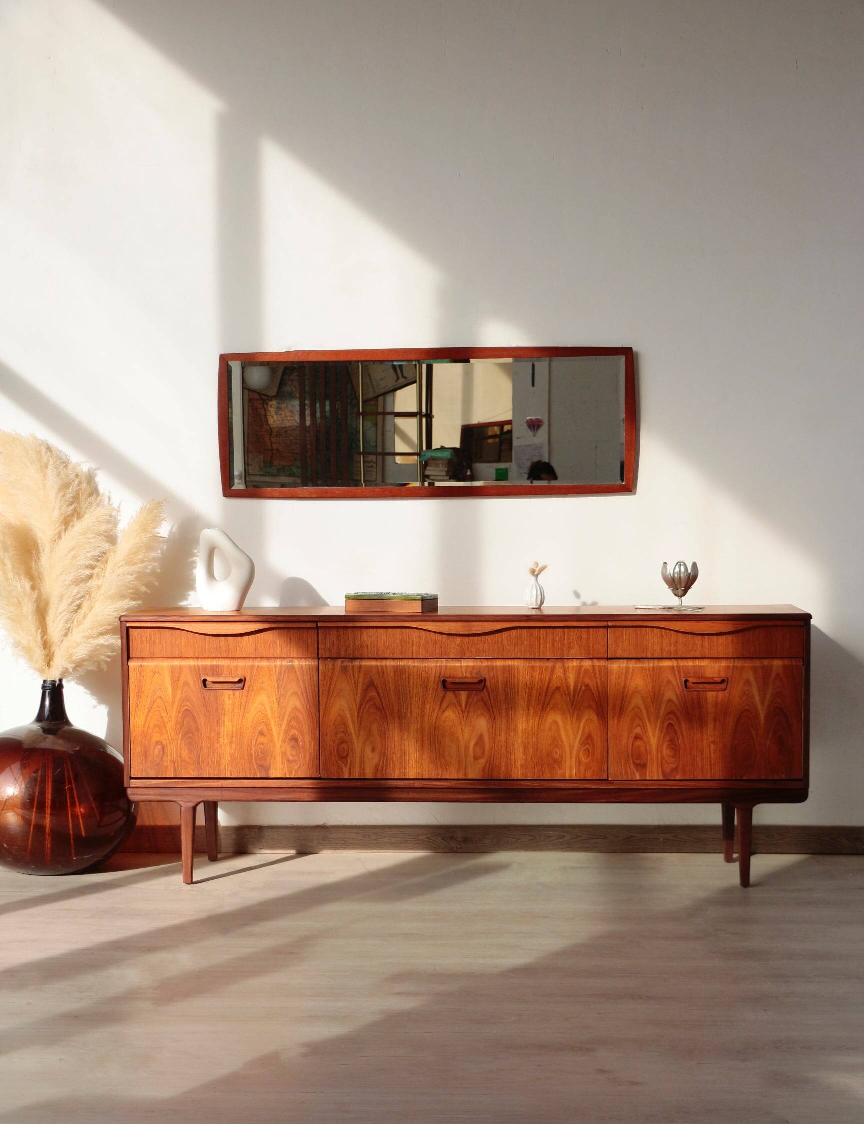 Scandinavian teak sideboard from the 1960s – vintage Scandinavian furniture