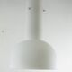 Large opaline glass pendant lamp, Limburg Lighting, 1970s