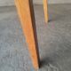 Vintage wooden compass foot bedside table