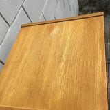 Curtain binder veneer gilded oak height 121cm