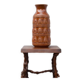 Large ceramic vase, Vase 1485 50, brown vase, ceramic vase, collection, umbrella holder